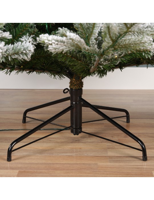 Albero di Natale Innevato Grandis H210 cm con...