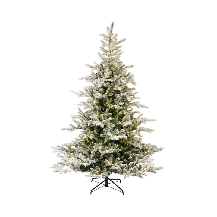 Kaemingk Albero innevato Grandis 240 cm 700 micro LED