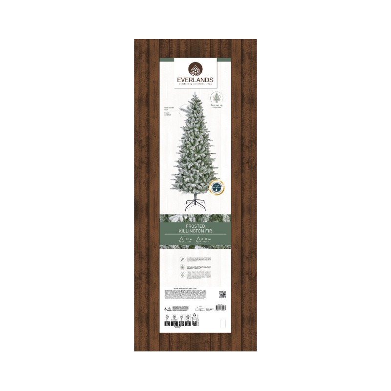 Albero di Natale Innevato Killington H210 cm -...