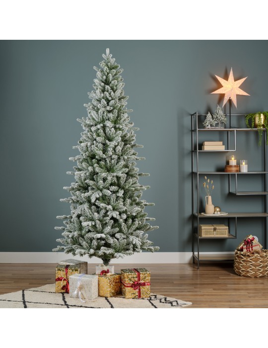 Albero di Natale Innevato Killington H210 cm -...