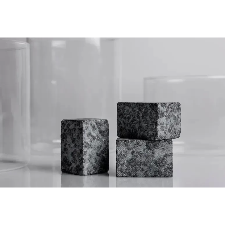 KnIndustrie Set di 8 cubetti Not/Ice in pietra ollare