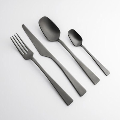 ZEST POSTO TAVOLA 4 PEZZI ICE BLACK