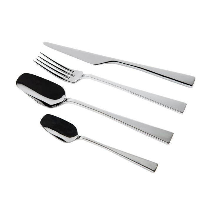 KnIndustrie Posto tavola Zest 4 posate in acciaio inox