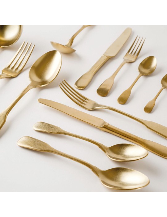 BRICK LANE PS TAVOLA 4PZ S/W GOLD