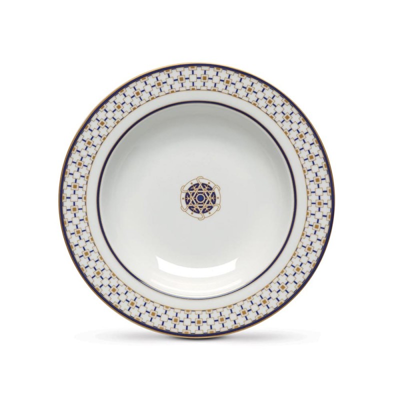 Set 18 Piatti Charles in Porcellana – Pozzi Milano