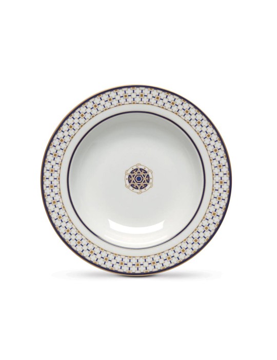 Set 18 Piatti Charles in Porcellana – Pozzi Milano