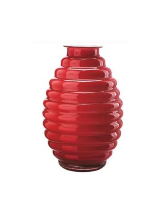 ANELLI VASO H30 OPALE/ROSSO