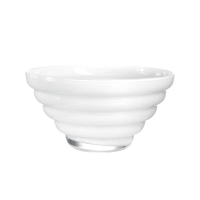 ANELLI – Coppa in Vetro Soffiato H14 Bianco Latte | Onlylux