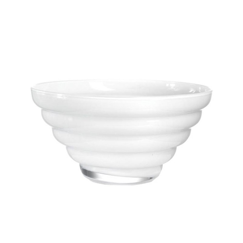 ANELLI – Coppa in Vetro Soffiato H14 Bianco Latte | Onlylux