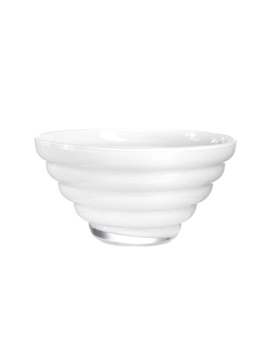 ANELLI – Coppa in Vetro Soffiato H14 Bianco Latte | Onlylux