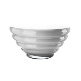Onlylux Coppa Anelli opale e grigio Ø 28 cm
