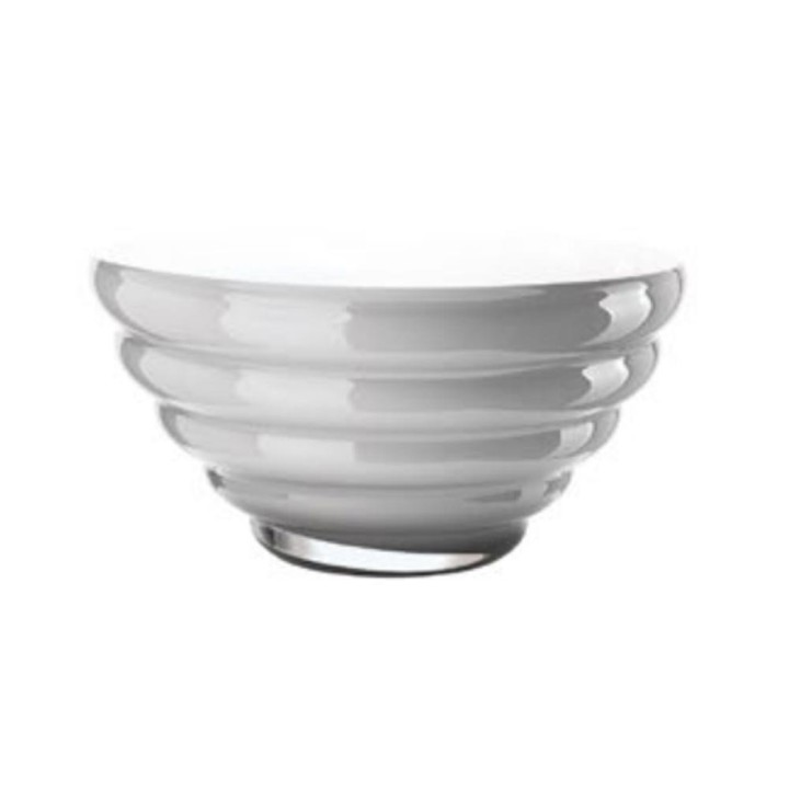 Onlylux Coppa Anelli opale e grigio Ø 28 cm