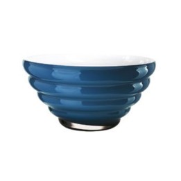 Onlylux Coppa Anelli opale e blu Orion Ø 28 cm
