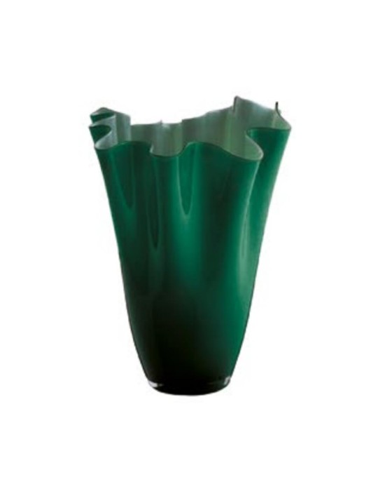 Wave Vaso Opale/Verde Bosco OnlyLux – Eleganza Artigianale per la Casa
