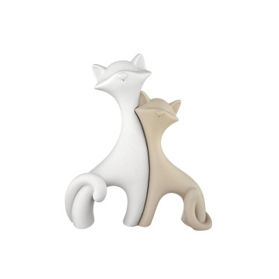 Bongelli Preziosi scultura Gattini in marmorino nocciola...