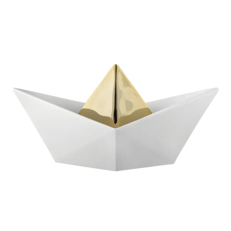 BARCHETTA ORIGAMI 9X16 BIANCO