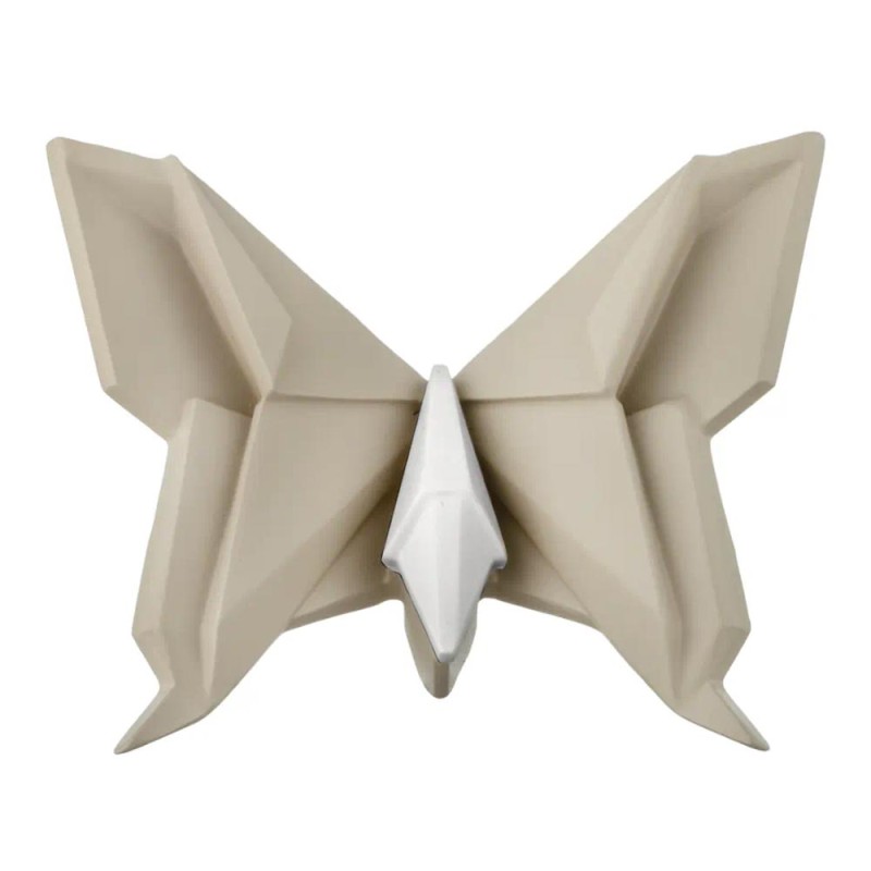 FARFALLA ORIGAMI 12X10 NOCCIOLA
