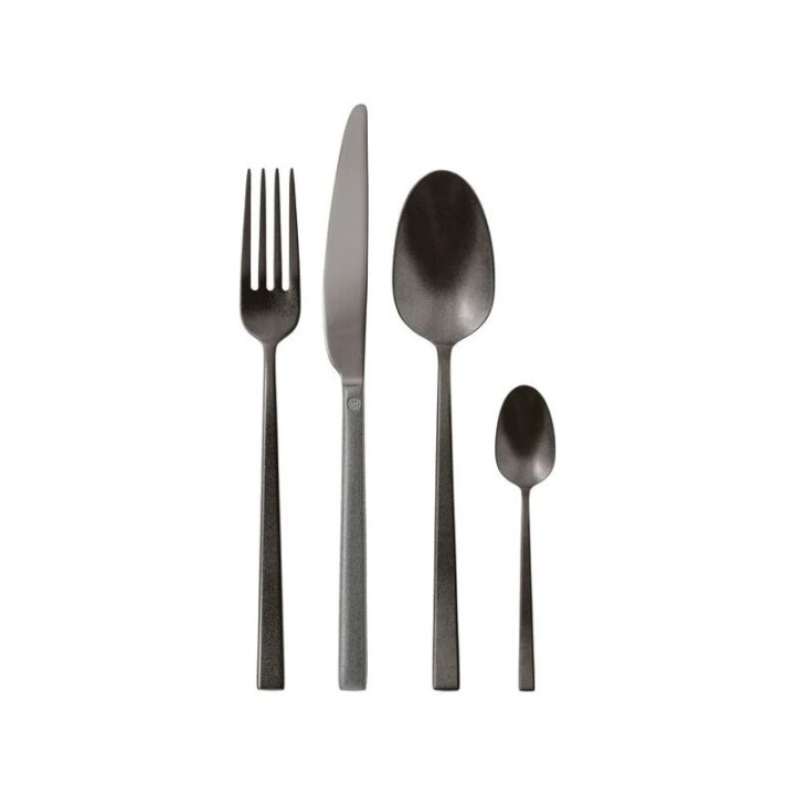 Sambonet Set di 24 posate Rock Diamond 2Black per 6 persone