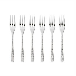 Sambonet Set di 6 forchettine Venezia in acciaio inox