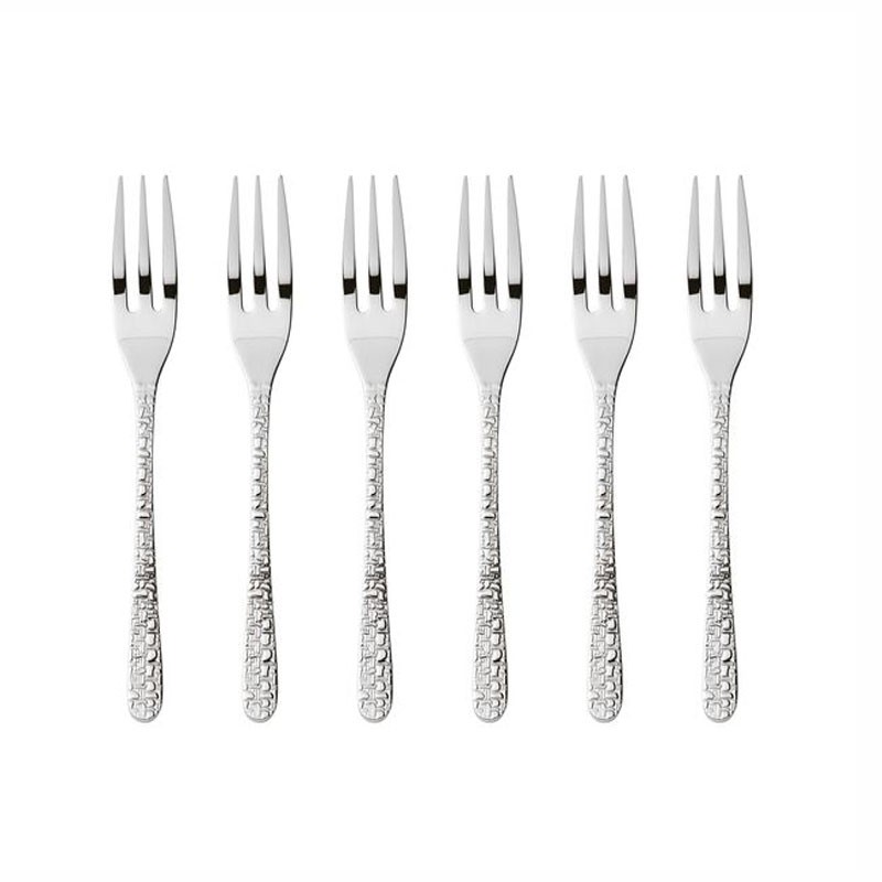 SET 6 FORCH. DOLCE VENEZIA INOX
