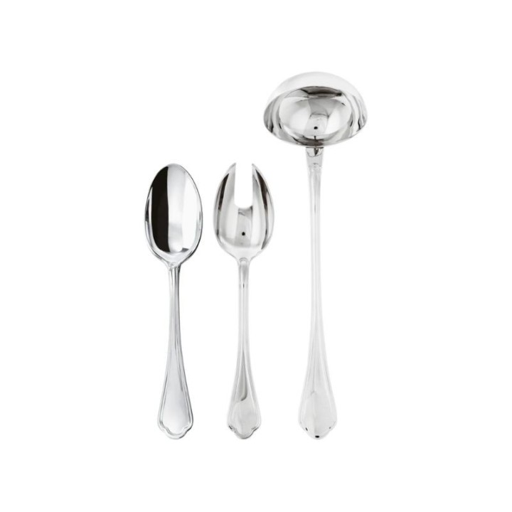 Sambonet Set di 3 posate Filet Toiras in acciaio inox