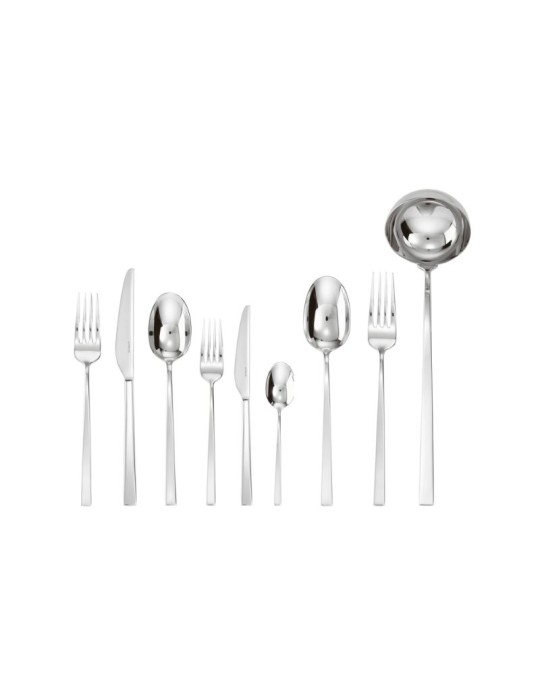 Servizio 75 Pz Manico Orf?vre Linea Q Inox