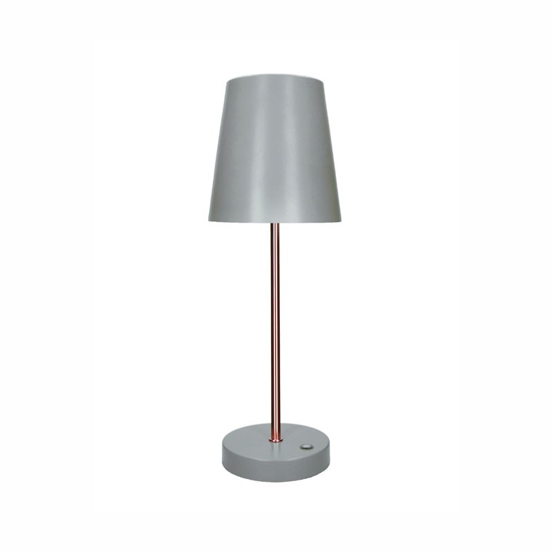 LAMPADA LED TOUCH ALTAIR TORTORA/ROSE GOLD METAL
