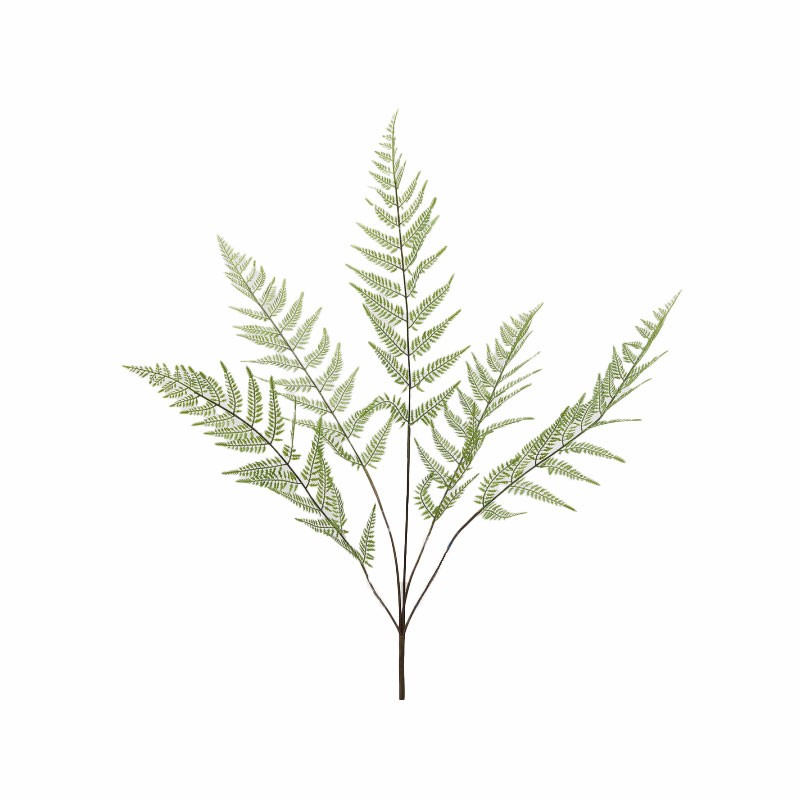 EDG Pianta Artificiale Cespuglio di Felce Verde Chiaro