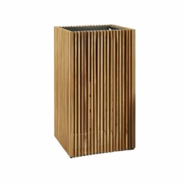 EDG Enzo De Gasperi Vaso Listelli acacia marrone alto 90 cm