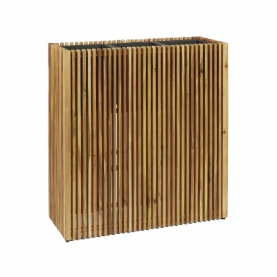 Vaso Listelli Rettangolare H90 EDG – Vaso a Doghe in...