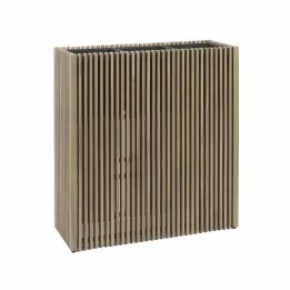 EDG Enzo De Gasperi Vaso Listelli rettangolare grigio 90 cm