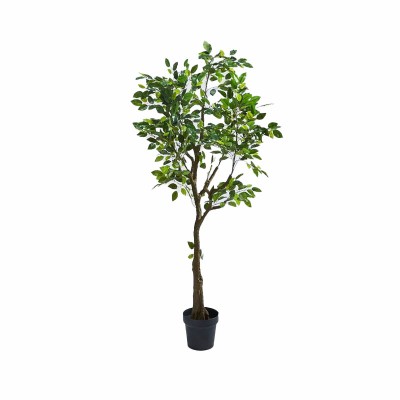 Pianta Artificiale Ficus Benjamin con Vaso H138 cm - EDG...