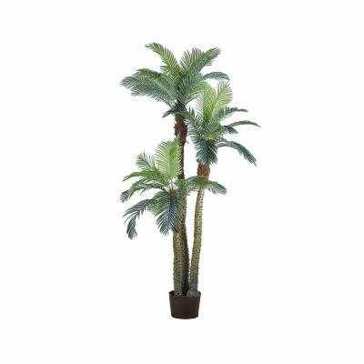 Palma Tropicale Areca Artificiale con Vaso x3 H300 cm -...