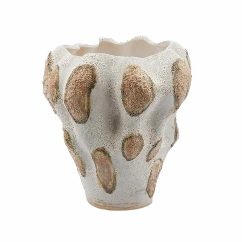 Vaso Chakra Macula H31 D30 cm Noisette - EDG Enzo De Gasperi