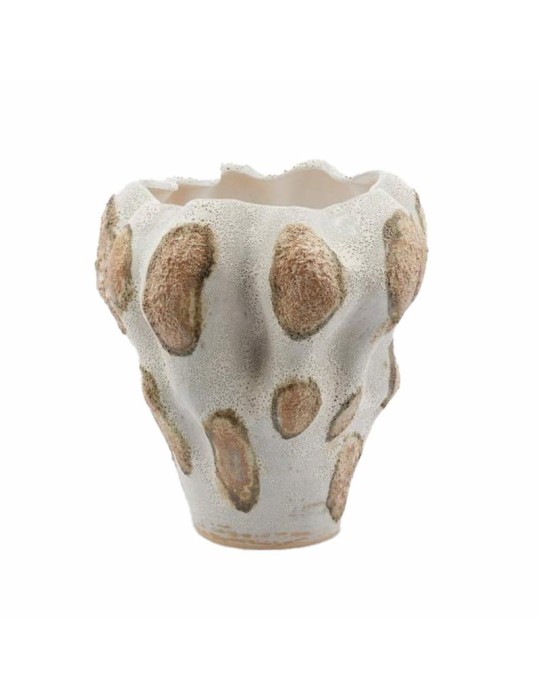 Vaso Chakra Macula H31 D30 cm Noisette - EDG Enzo De Gasperi