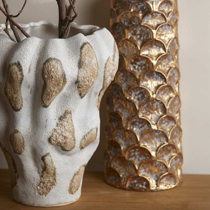 Vaso Chakra Macula H42 – Ceramica Noisette EDG