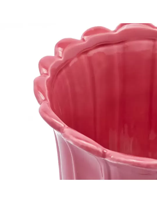 VASO TULIP COPPA CON PIEDE H41