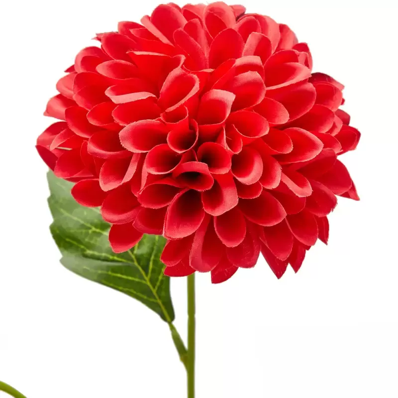 Stelo Floreale Artificiale Dahlia x2 con...