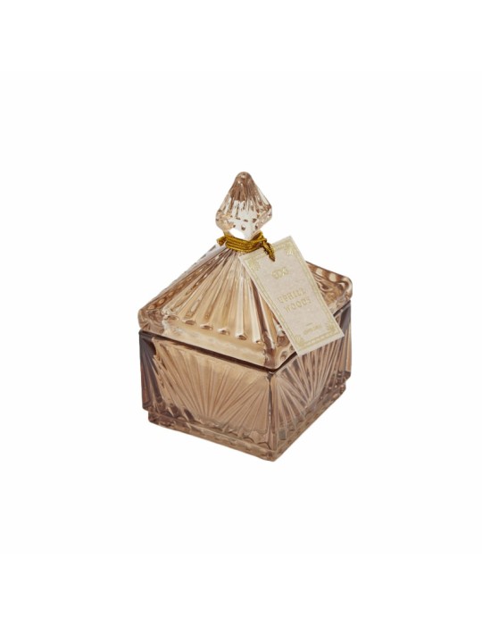 Candela Profumata Jasmine Uphill Woods in Vetro...