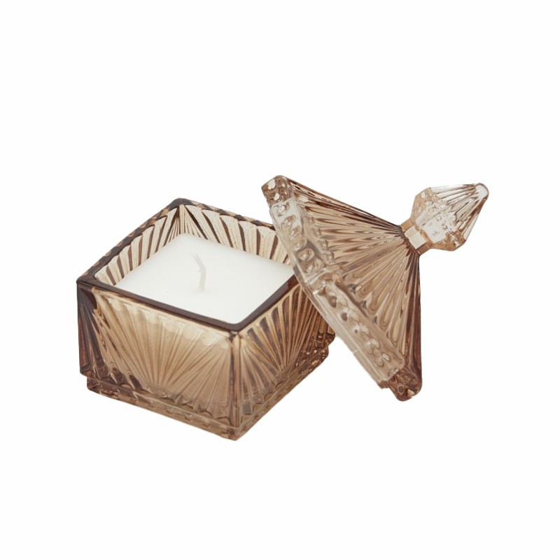 Candela Profumata Jasmine Uphill Woods in Vetro Noisette | EDG