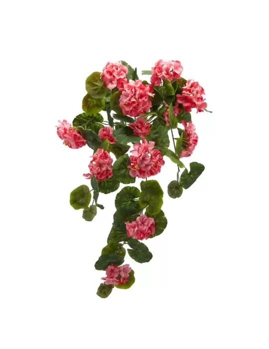Geranio Cascante EDG H75 Rosa Decorativo Artificiale