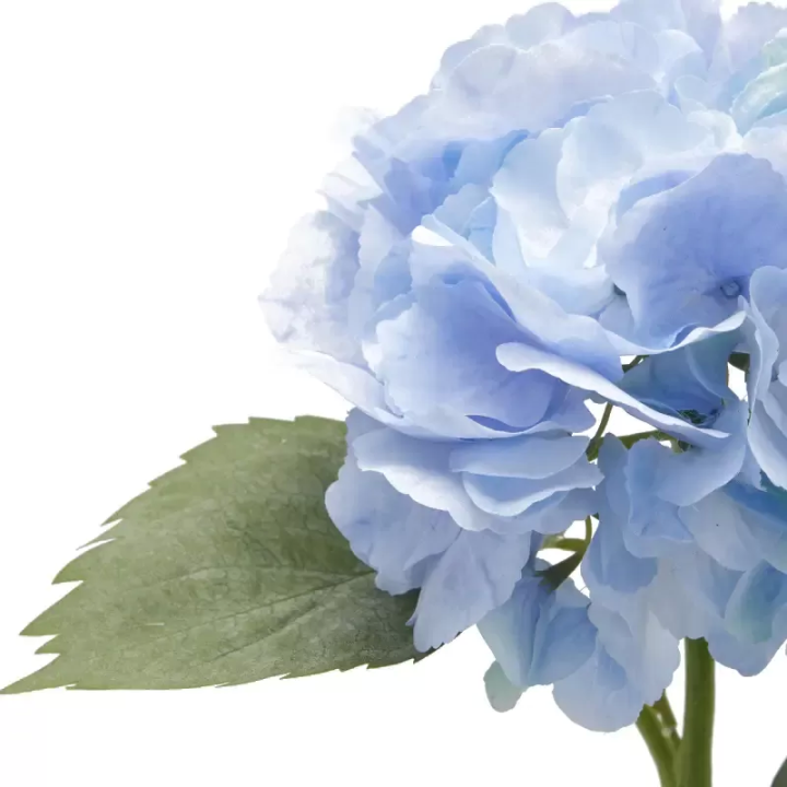 EDG Ortensia ramo artificiale blu chiaro 66 cm