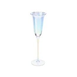 Hervit Creations Set di 2 flute in vetro 7,5 × 26 cm