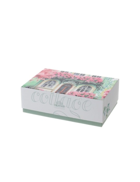 BOX 2 TAZZINE CAFFE' COTTAGE (A+B) 8X6CM
