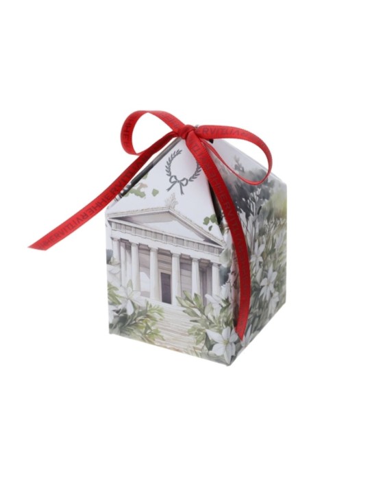 Hervit Box 6 scatoline Cottage bianco 6x6x10cm