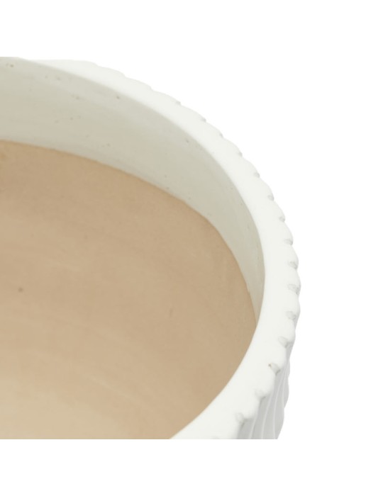 Vaso Cachepot in Ceramica con Solchi H18 D22 cm...