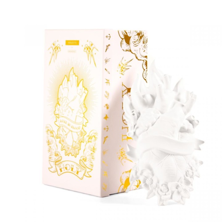 Seletti Vaso Holy Love in Bloom bianco