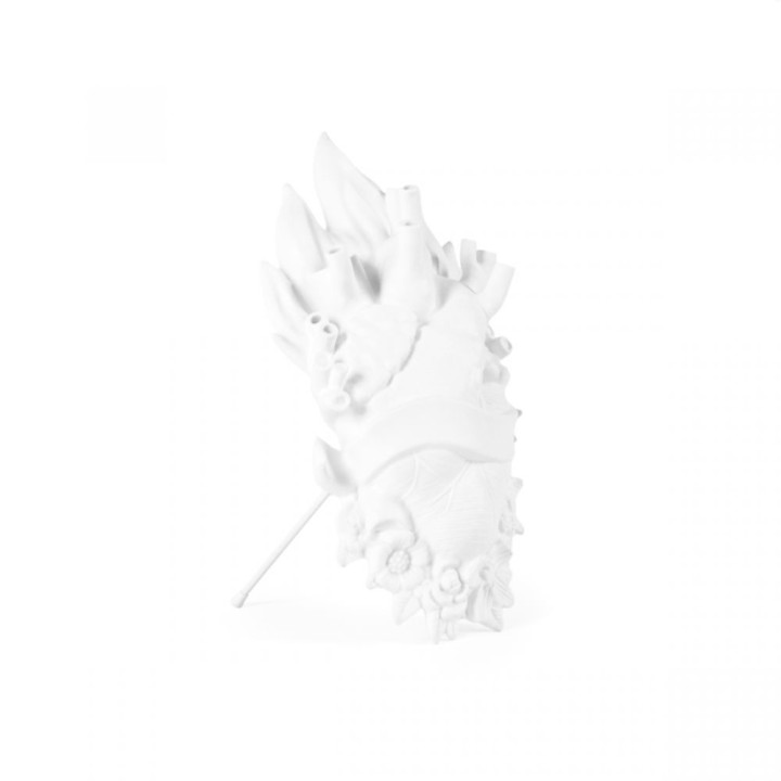 Seletti Vaso Holy Love in Bloom bianco