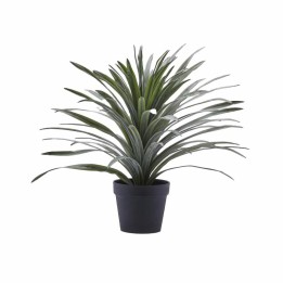 EDG Enzo De Gasperi Bromelia artificiale con vaso alta 58 cm