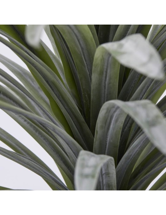 Bromelia Artificiale con Vaso H.58 cm Verde -...